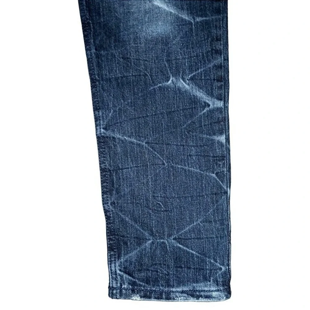 Punk Rock Hang Ten Skinny Jeans Womens‎ Size 5 Blue Acid Wash Studded